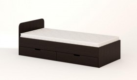 Кровать с ящиками 900 (Венге) в Балахте - balahta.katalogmebeli.com | фото
