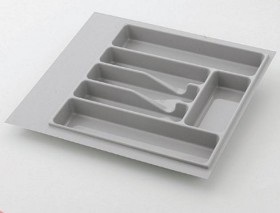 Вкладыш для кухонных принадлежностей, белый, Volpato 600 мм в Балахте - balahta.katalogmebeli.com | фото